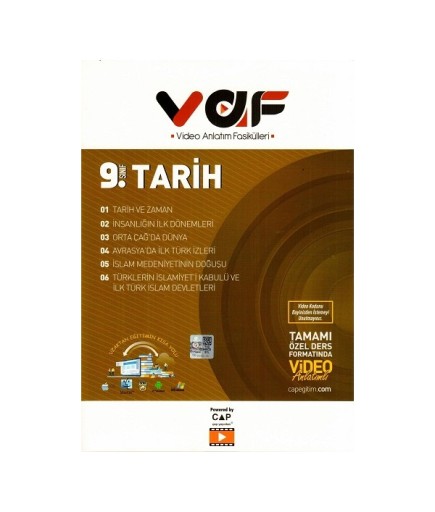 VAF 09.SINIF FASİKÜL TARİH - 2022
