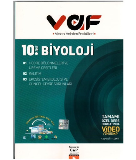 VAF 10.SINIF FASİKÜL BİYOLOJİ - 2022-23