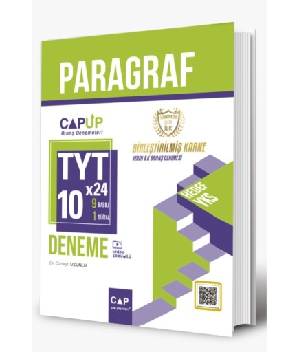 ÇAP UP TYT DENEME PARAGRAF 9*3 - 2023