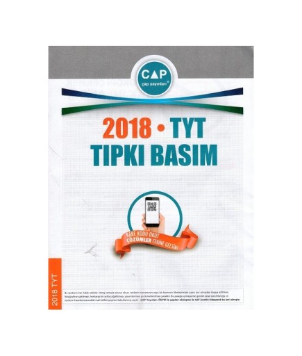 ÇAP TYT TIPKI BASIM 2018