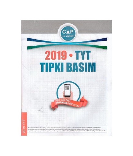 ÇAP TYT TIPKI BASIM 2019