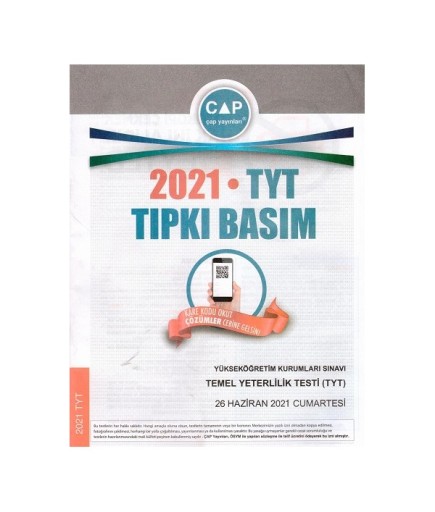 ÇAP TYT TIPKI BASIM 2021