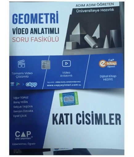 ÜNİV. HAZ GEOMETRİ KA-SB KATI CİSİMLER - 2024-25