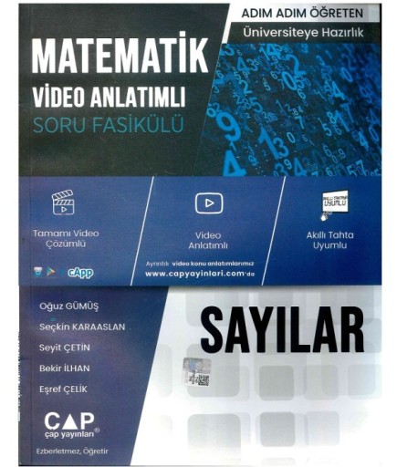 ÜNİV. HAZ MATEMATİK KA-SB SAYILAR - 2024-25