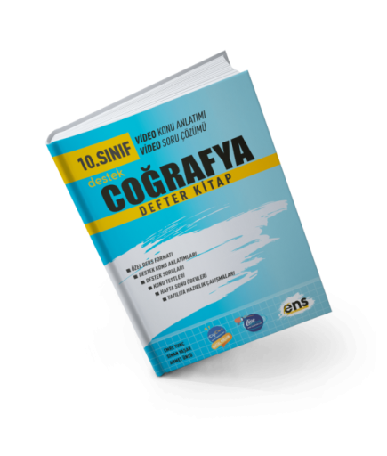 ENS 10.SINIF DEFTER KİTAP COĞRAFYA - 2024-25