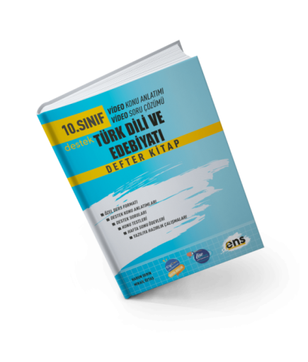 ENS 10.SINIF DEFTER KİTAP T.EDEBİYAT - 2024-25