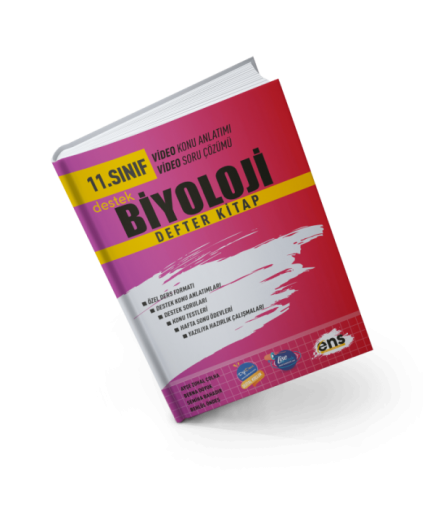 ENS 11.SINIF DEFTER KİTAP BİYOLOJİ - 2024-25