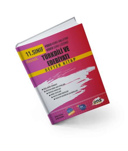ENS 11.SINIF DEFTER KİTAP EDEBİYAT - 2024-25