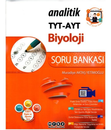 YKS TYT AYT ANALİTİK S.B. BİYOLOJİ - 2022