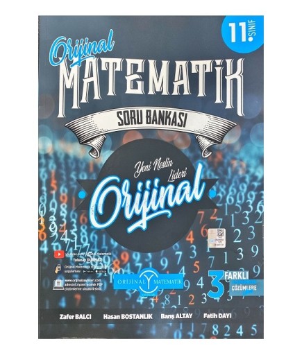 ORİJİNAL 11.SINIF S.B. MATEMATİK - 2024-25
