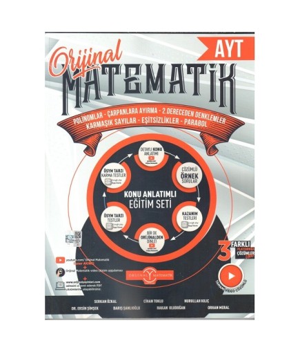 ORİJİNAL YKS AYT K.A.MAT POL.ÇARP. 2 DRC - 2023-24