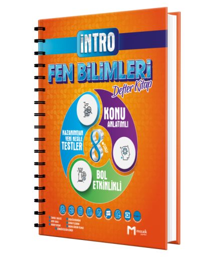8.SINIF MOZAİK DEFTER FEN BİLİMLERİ - 2024-25
