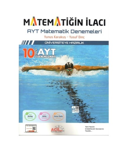 ACİL YKS AYT DENEME MATEMATİĞİN İLACI - 2023