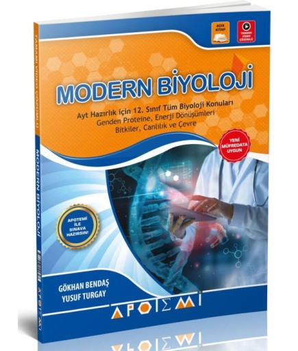 APOTEMİ YKS AYT MODERN BİYOLOJİ -2023-24