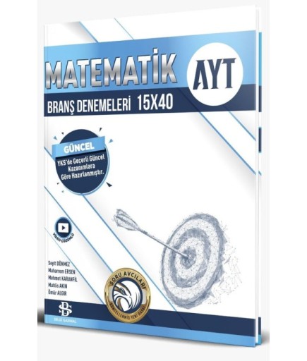 SARMAL YKS AYT DENEME 15 Lİ MATEMATİK - 2023-24